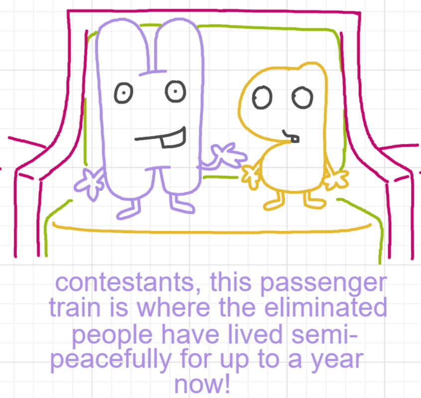 A panel from A Murder On The, episode six of the Board Boards object show by Furretwalk/WalkingFurret.