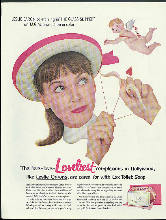 leslie_caron_lux_soap_1954