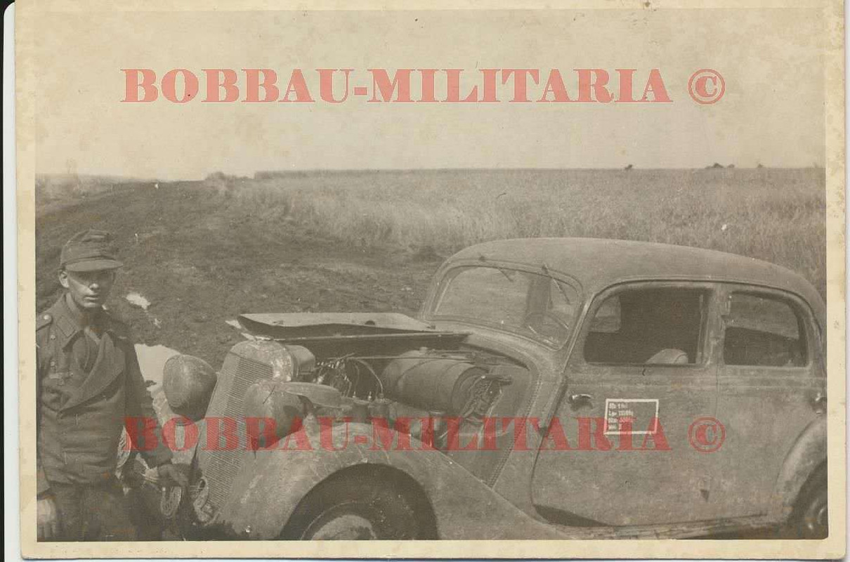 Sturmgeschütz-Abt.185 Russland Kommdeurswagen PKW Kraftfahrer wr