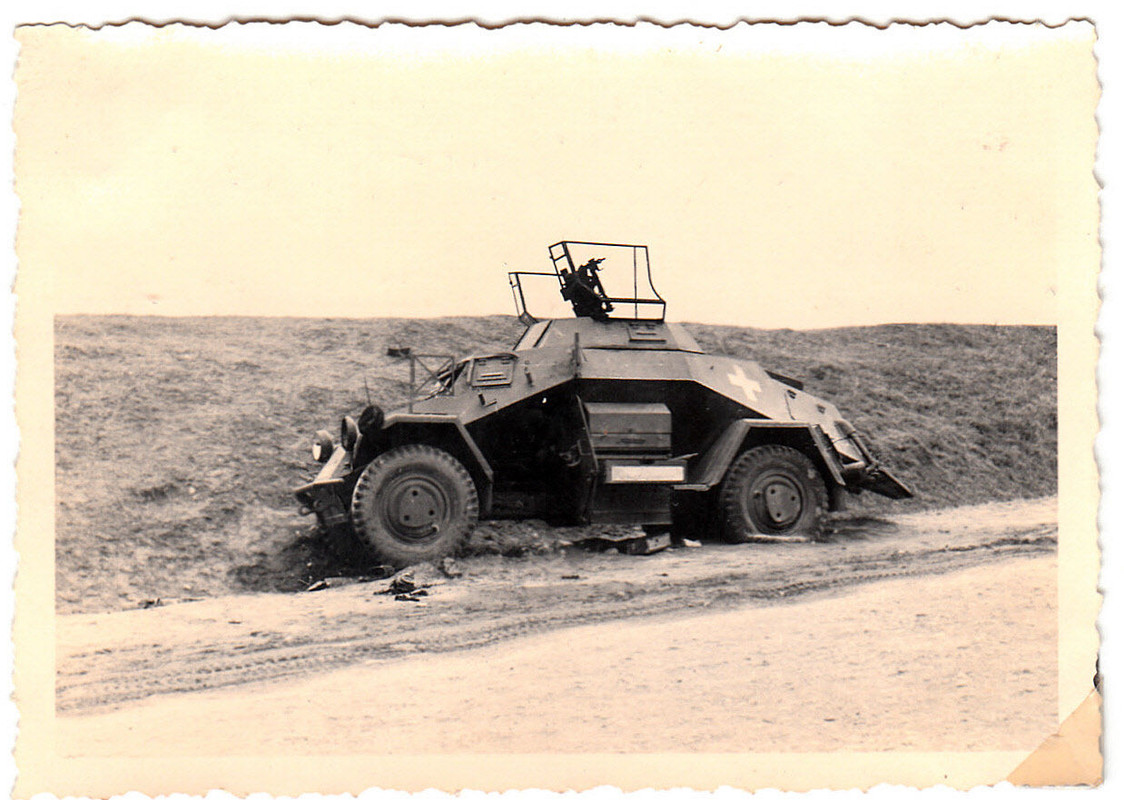 Orig. Foto Deutscher Panzer Panzerspähwagen