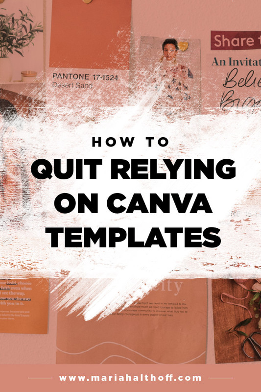 I’m all for making graphic design more accessible, but  Canva limits the value you can provide to your client (which also limits the amount you can charge them!). Today I want to share a few deisgn tips you can use to quit relying on overused Canva templates!