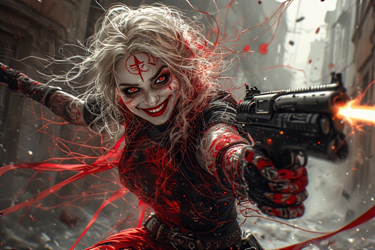 Playful-action-pose-Harley-Qui-7