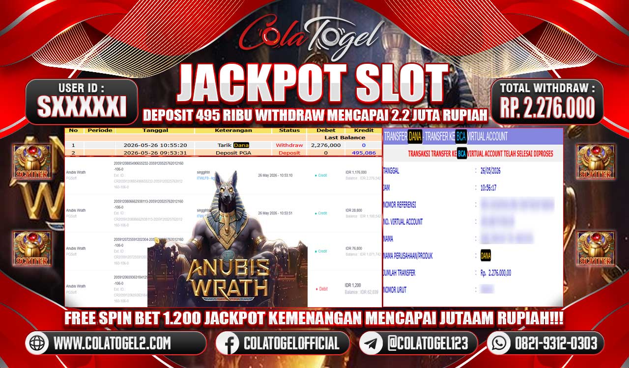 JACKPOT SLOT GACOR!!
