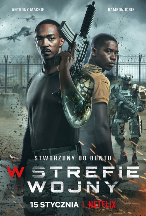 W strefie wojny / Outside the Wire (2021)  PL.480p.NF.WEB.X264-J / Polski Lektor DD 5.1