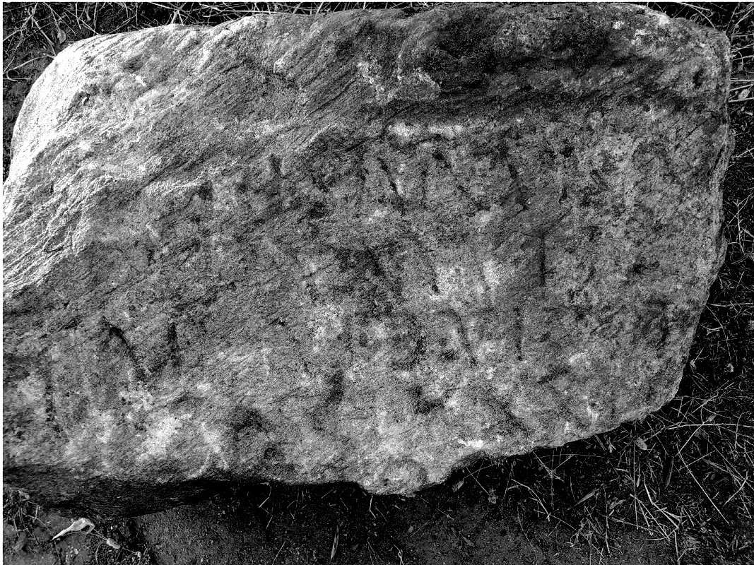 Escritura en piedra. Piedra