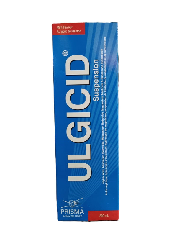 Ulgicid Suspension 200Ml Mint Flavour