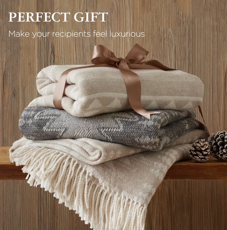 WR Alberta Blanket Throw Ivory Stripe Infographic (4) WH 1000x1000px