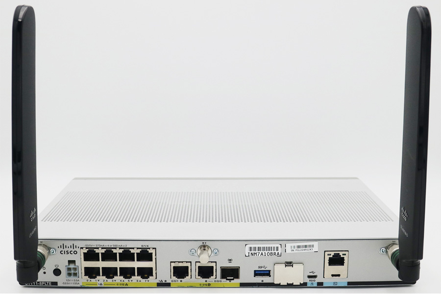 Cisco C1111-8PLTE LA Dual Gigabit WAN 4G LTE ISR Router +