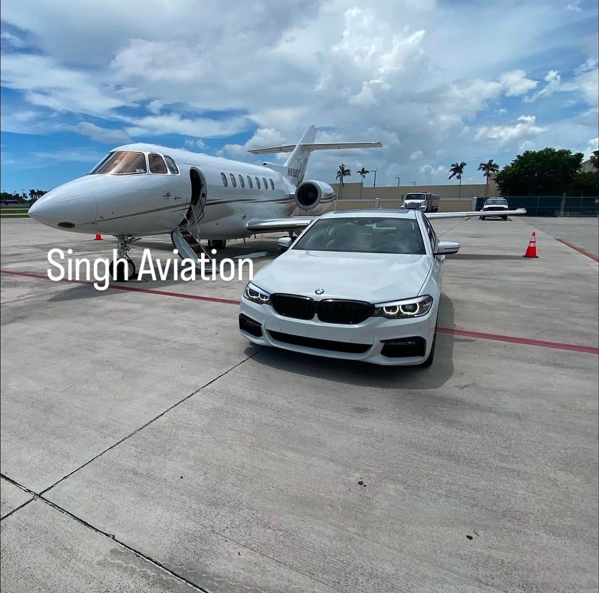 Private Jet Interior