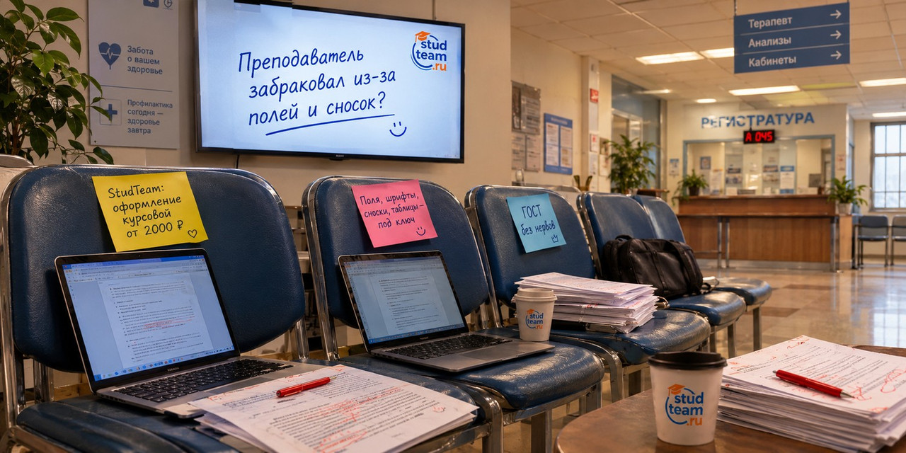 an empty clinic waiting room with a queue of chairs
