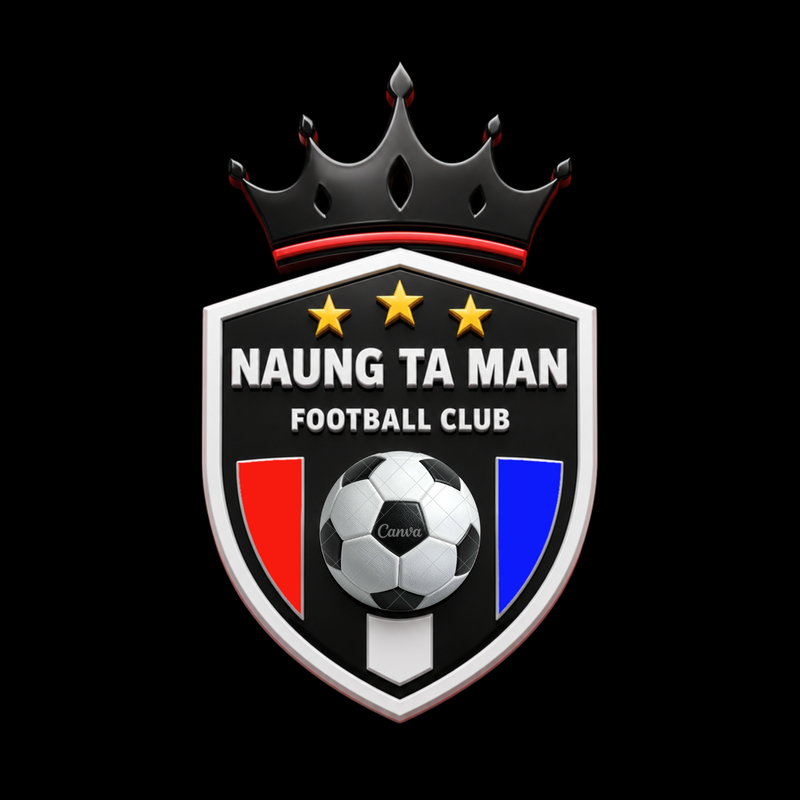 Black and White Football Minimalist Logo 20260726 104716 ၀၀၀၀