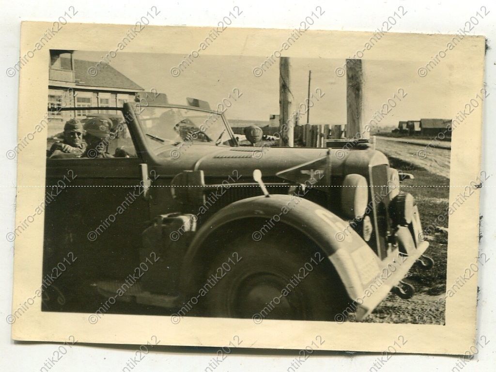 Foto, Wehrmacht, schwerer geländegängiger PKW, K