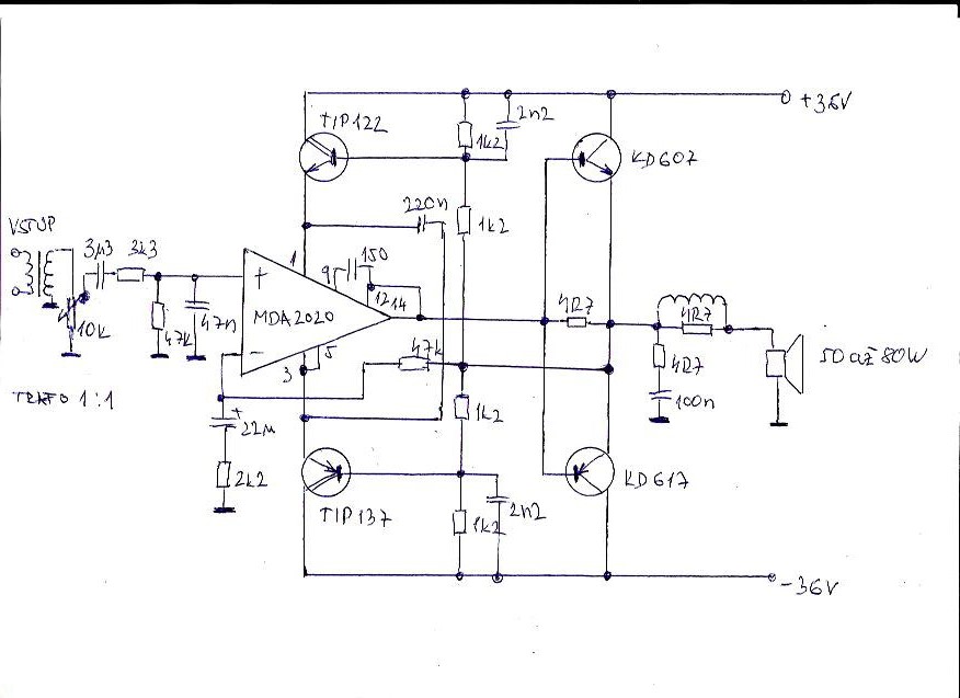 subwoofer 50 až 80W