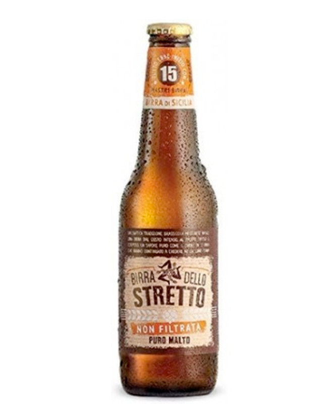 Birra dello Stretto non filtrata 33 cl