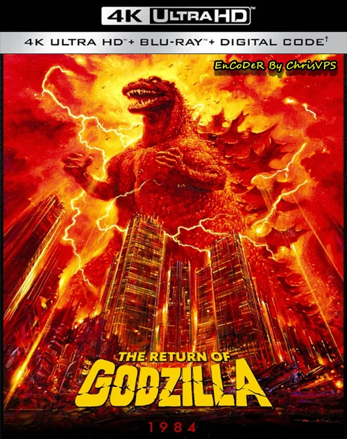 Powrót Godzilli / Gojira / The Return of Godzilla (1984) MULTI.HDR.2160p.BluRay.DTS.HD.MA.AC3-ChrisVPS / LEKTOR i NAPISY