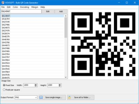 VovSoft Bulk QR Code Generator 1.2 Portable