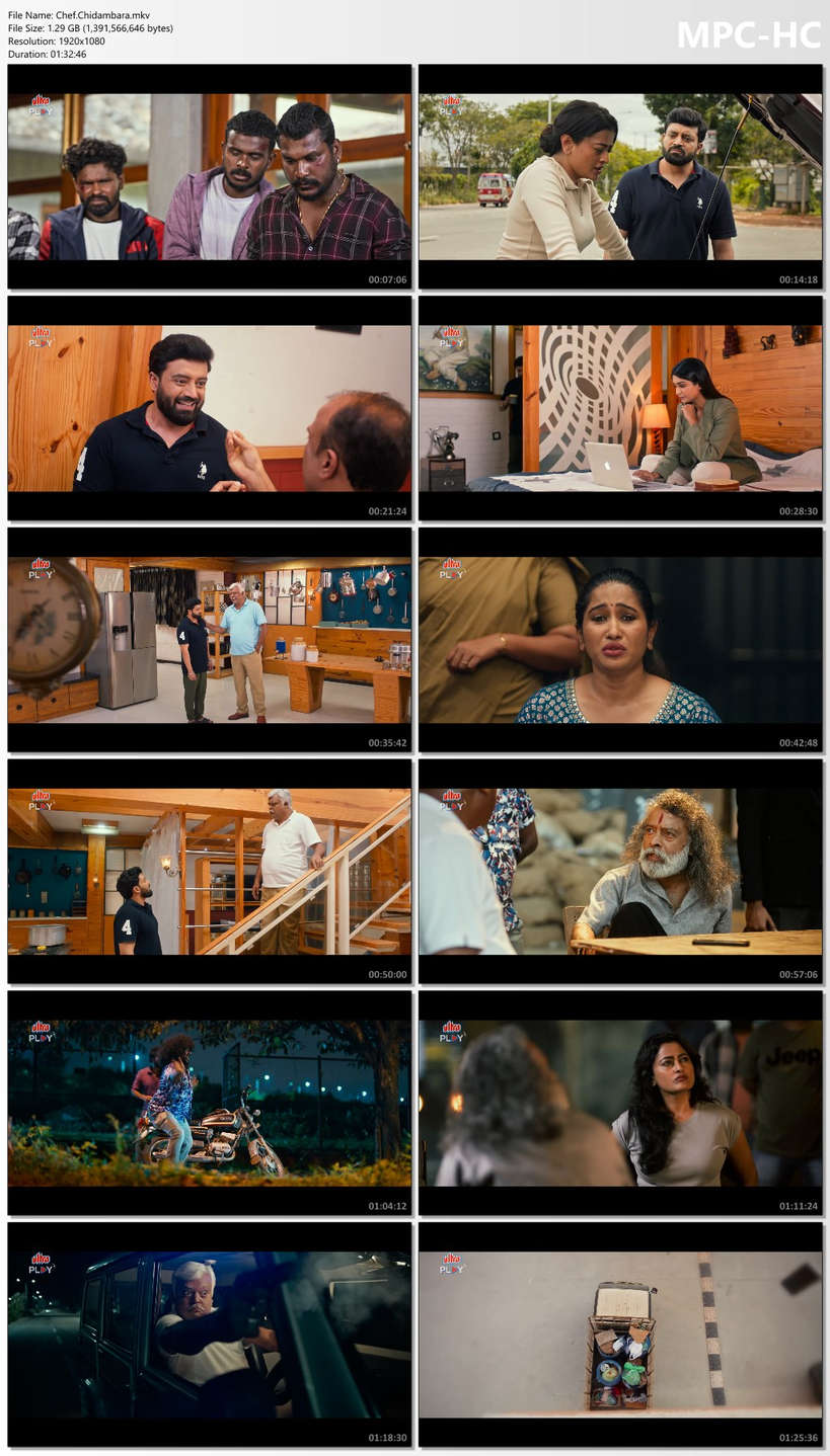 Chef Chidambara 2026 Hindi Dubbed Movie