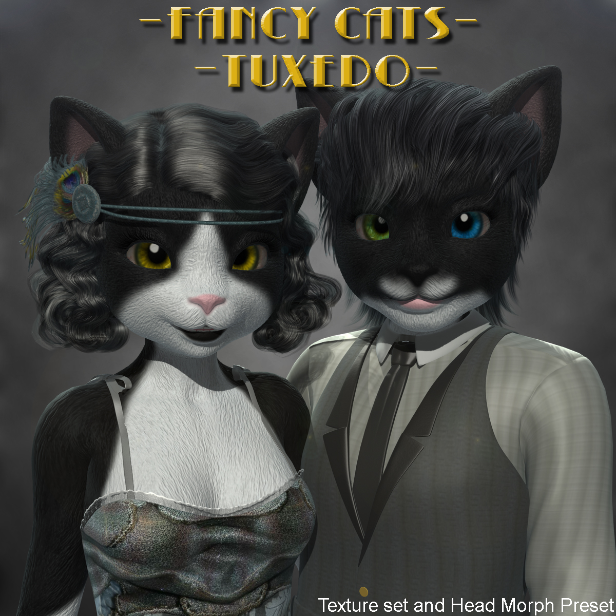 Fancy Cats - Tuxedo For Melody & Micah - Daz 3D Forums Fancy Cats - Tuxedo For Melody & Micah - Daz 3D Forums