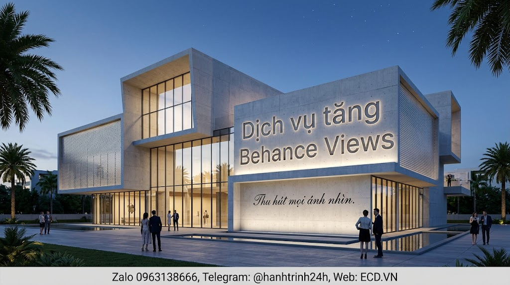 dịch vụ tăng behance views vĩnh viễn