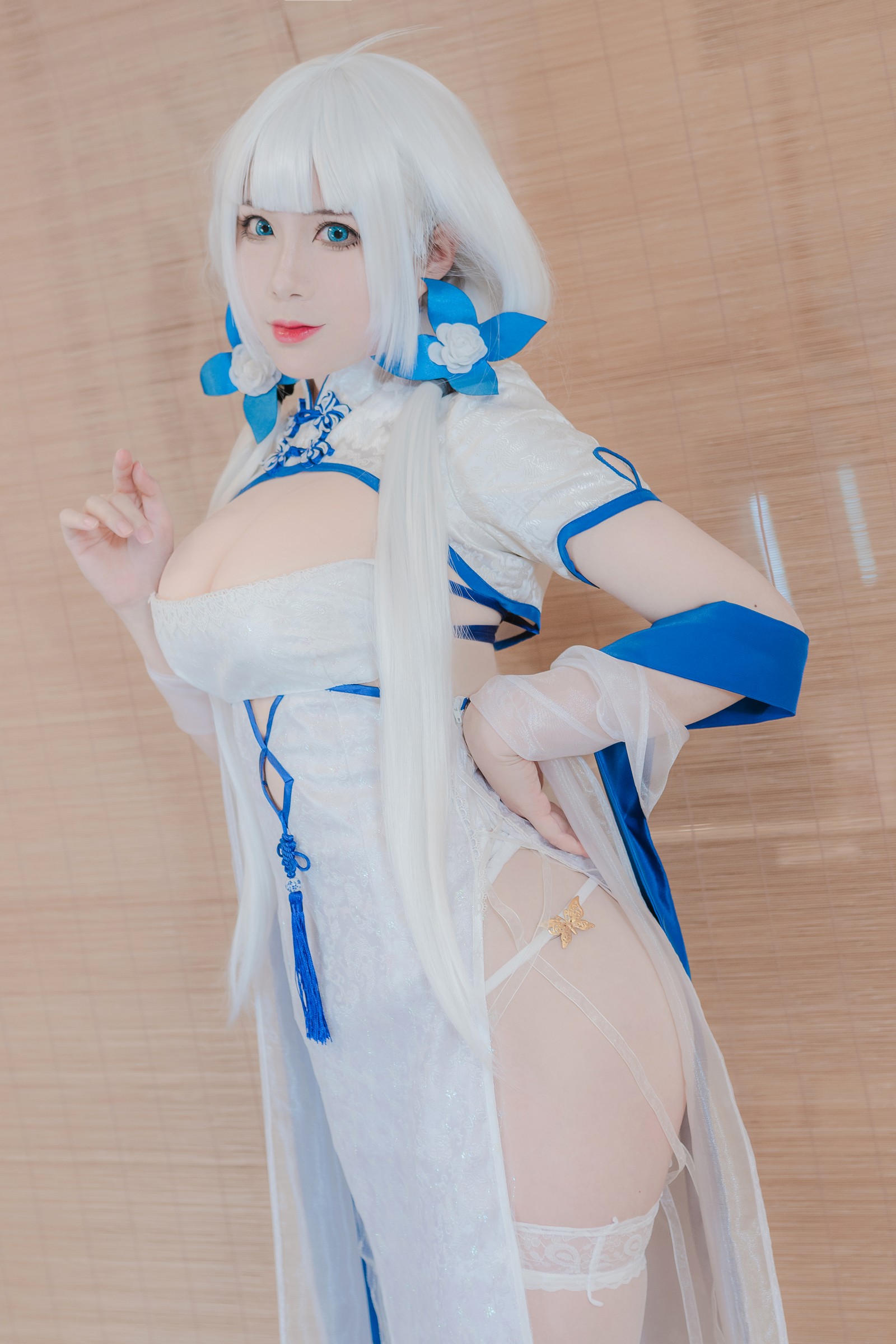 羊大真人 – 钟情春日 Cosplay 高清写真集（19P-181.8MB）清新治愈风插图1