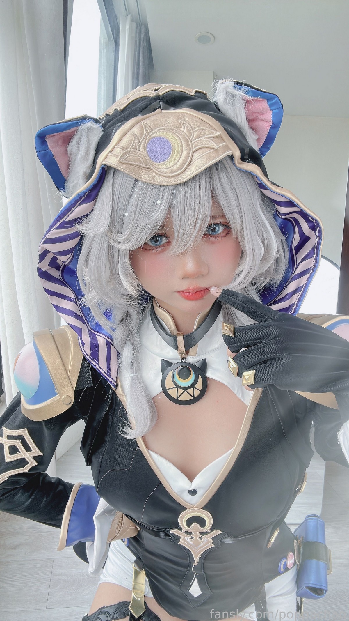 PoppaChan Kafka Cosplay (Honkai Star Rail) – 36 Photos 8 Videos 608MB插图7