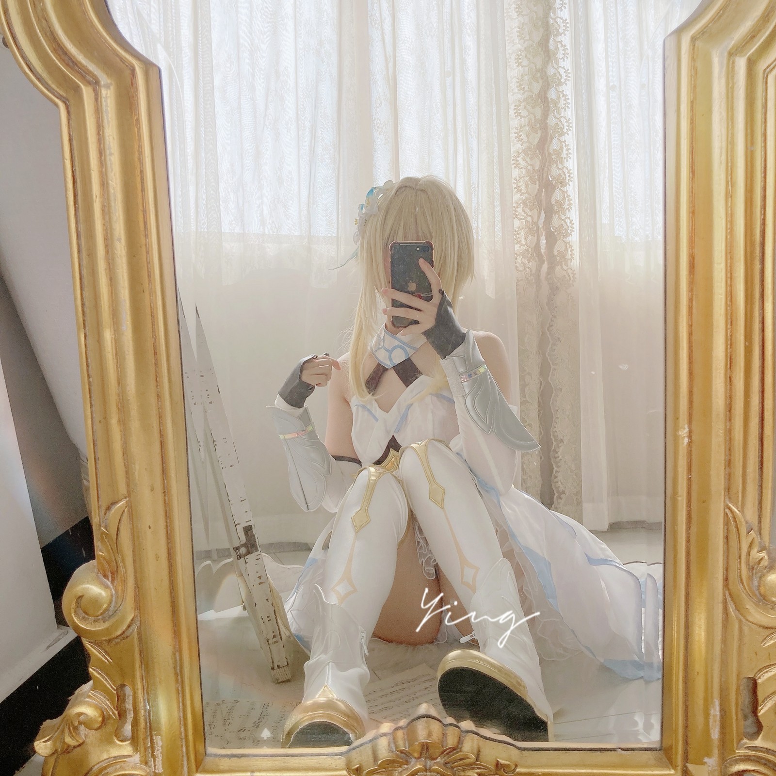 Seele麦麦荧纯白物语 Cosplay｜原神主题高清写真集（145P-445MB）插图4