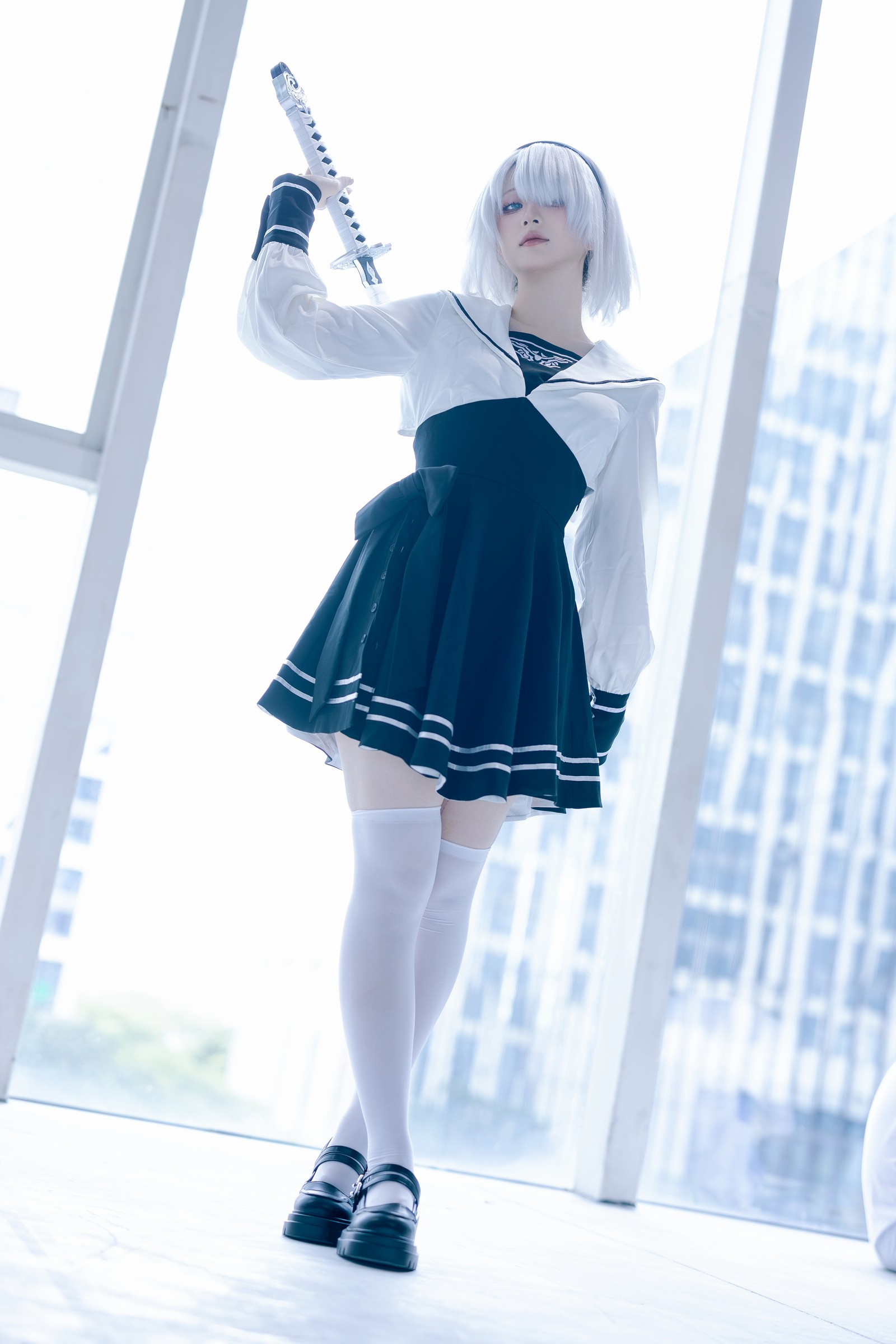 屿鱼 Yuyu 2B 萤火虫场照 Cosplay 写真合集（16P｜96MB）插图2