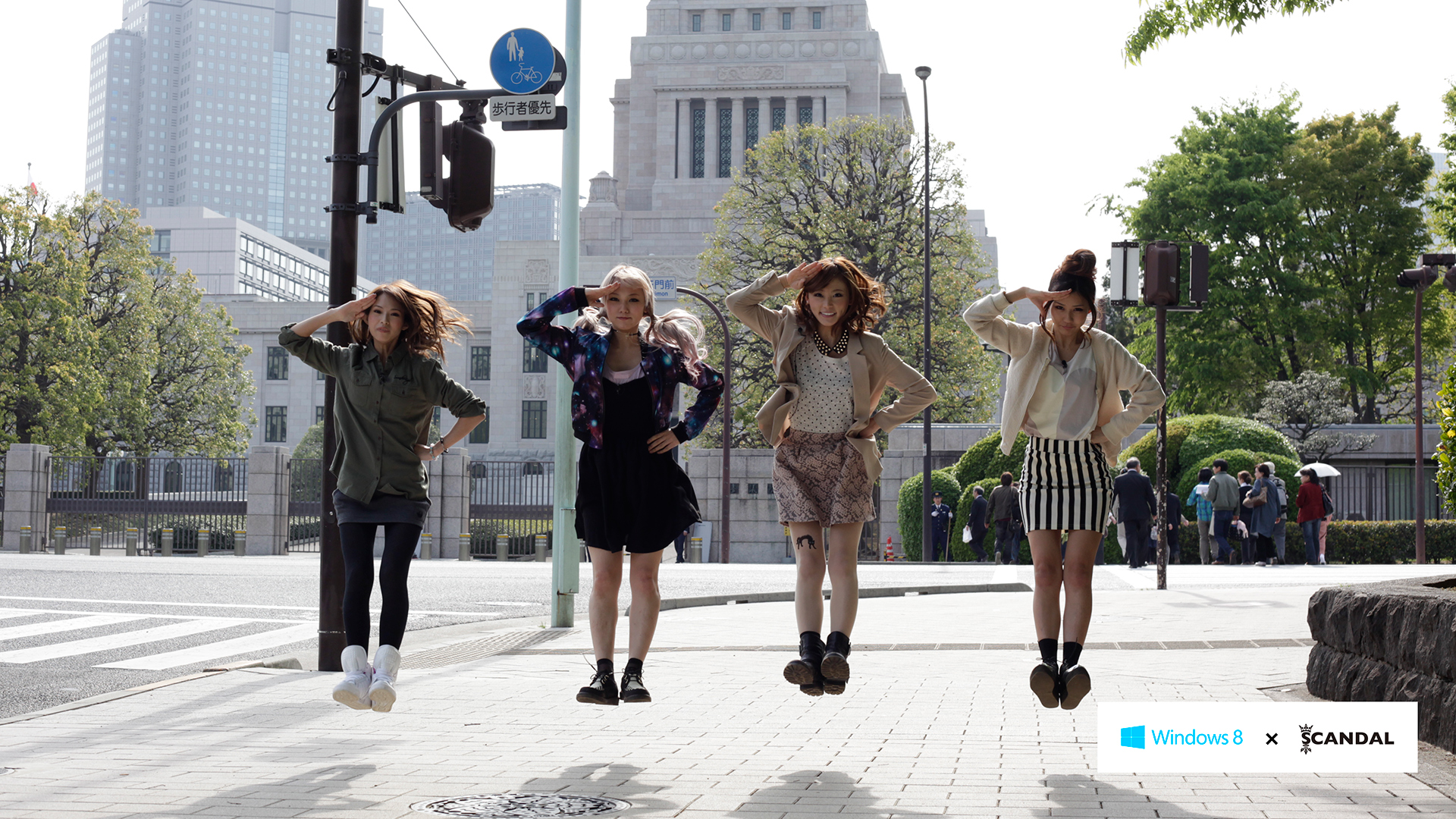 SCANDAL × Windows 8 1920-1080