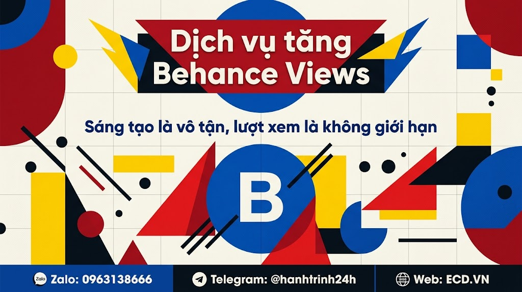 dịch vụ tăng behance views tốt nhất cho portfolio