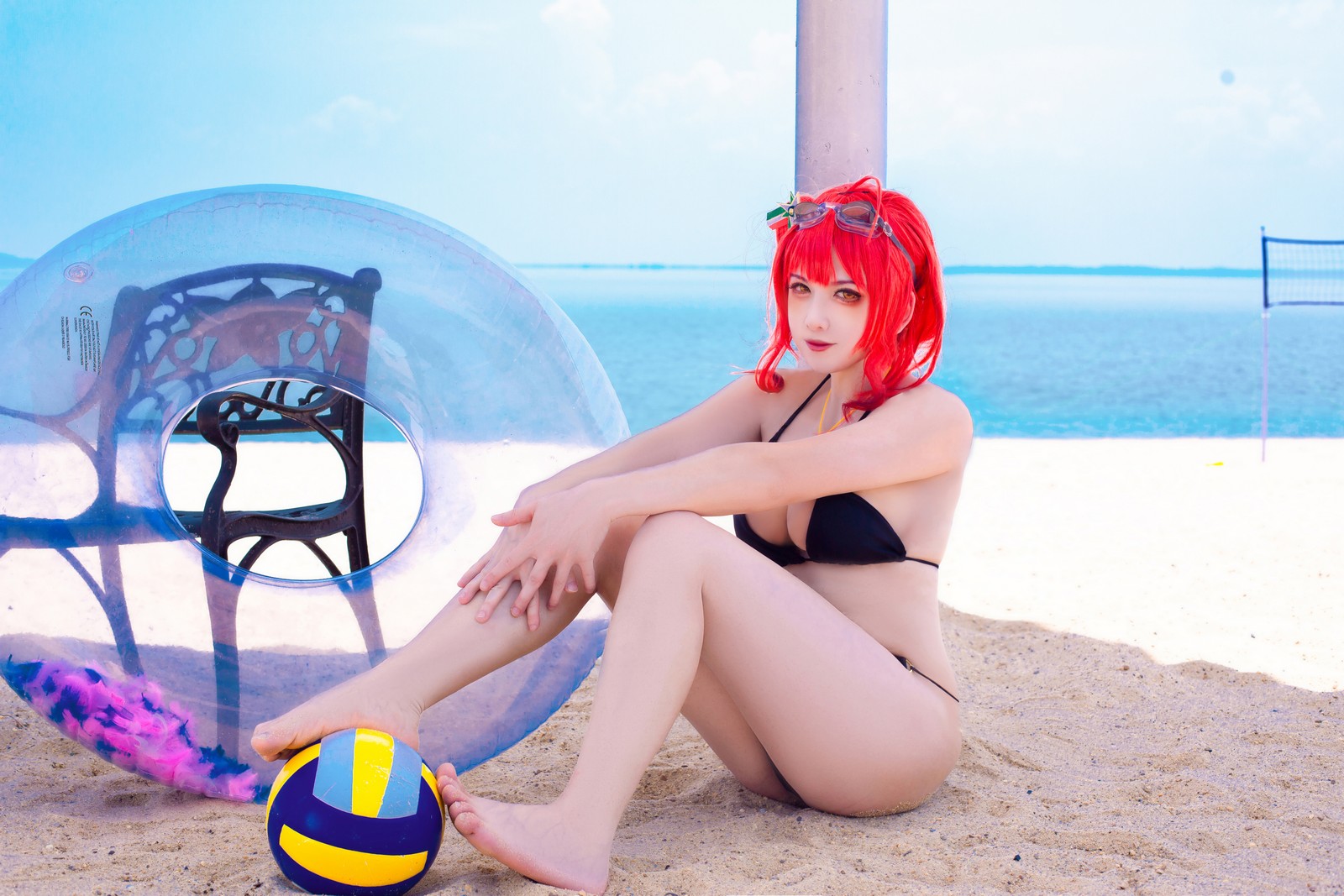 刺青Poi 沙滩排球 Cosplay｜夏日主题 写真合集（含隼隼子）【40P｜667.8MB】插图2