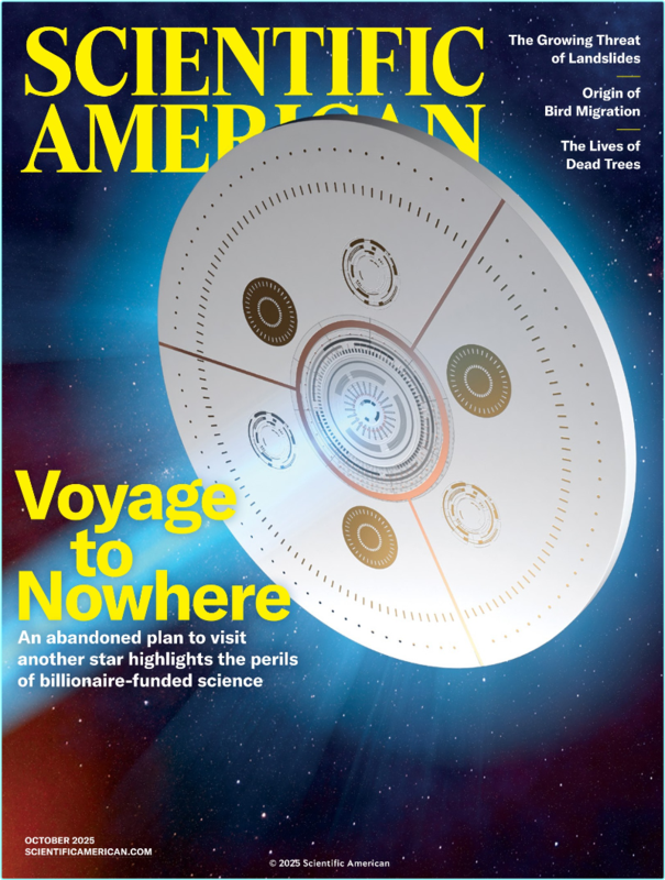 Scientific American October 2025 (Scientific American a division of Springer Nature America Inc.)