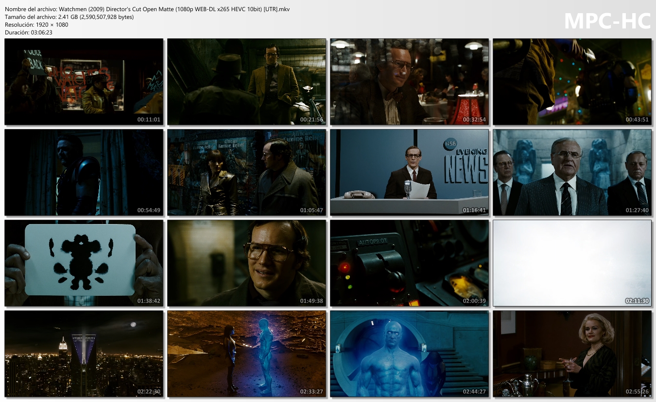 Watchmen (2009) [Director's Cut] (1080p - OPEN MATTE)