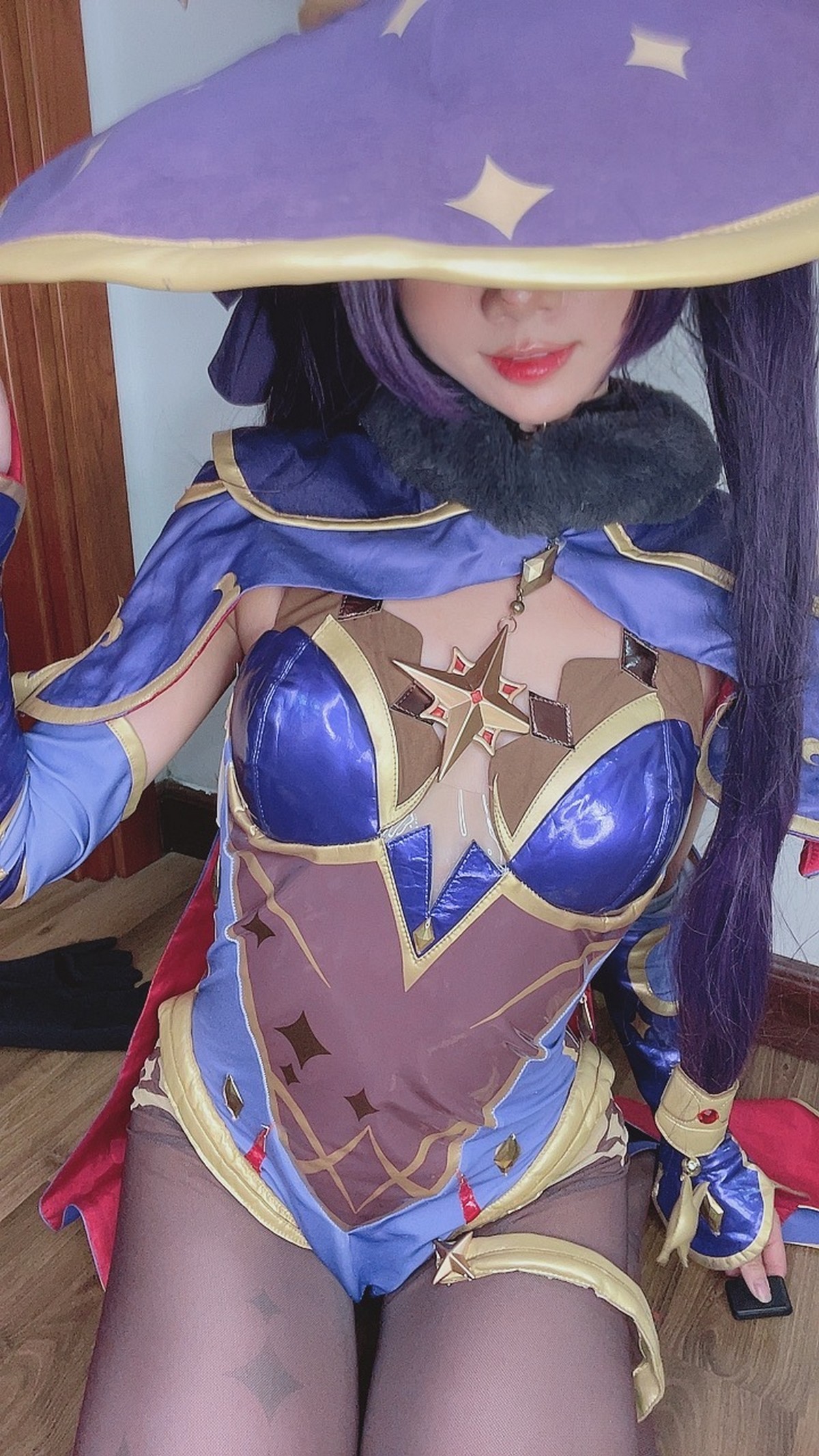 PoppaChan Mona Cosplay (Genshin Impact) HD Set – 53 Photos 20MB插图4