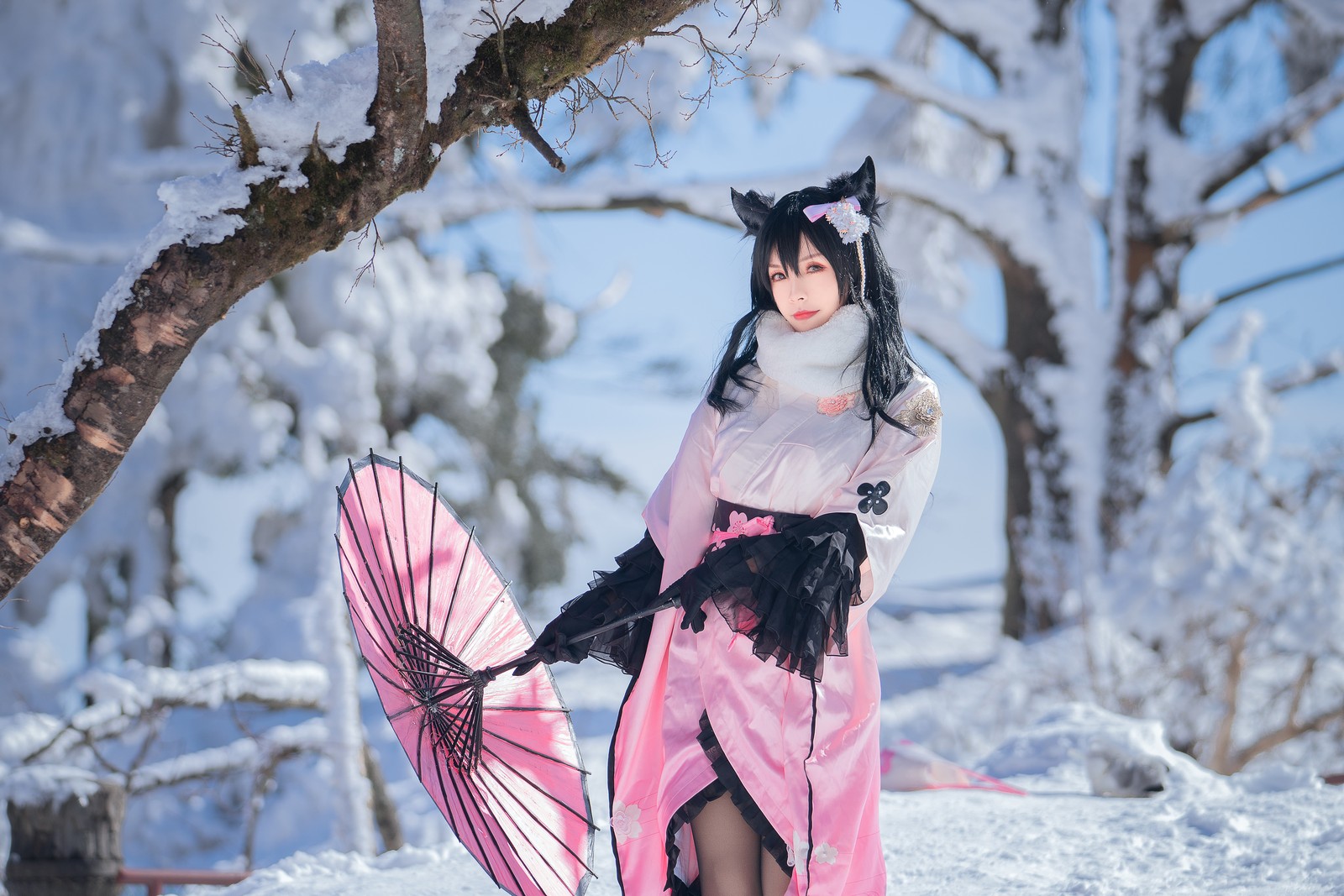 Neko-薇薇 爱宕和服 Cosplay 写真合集｜超清大图（45P｜453MB）插图9