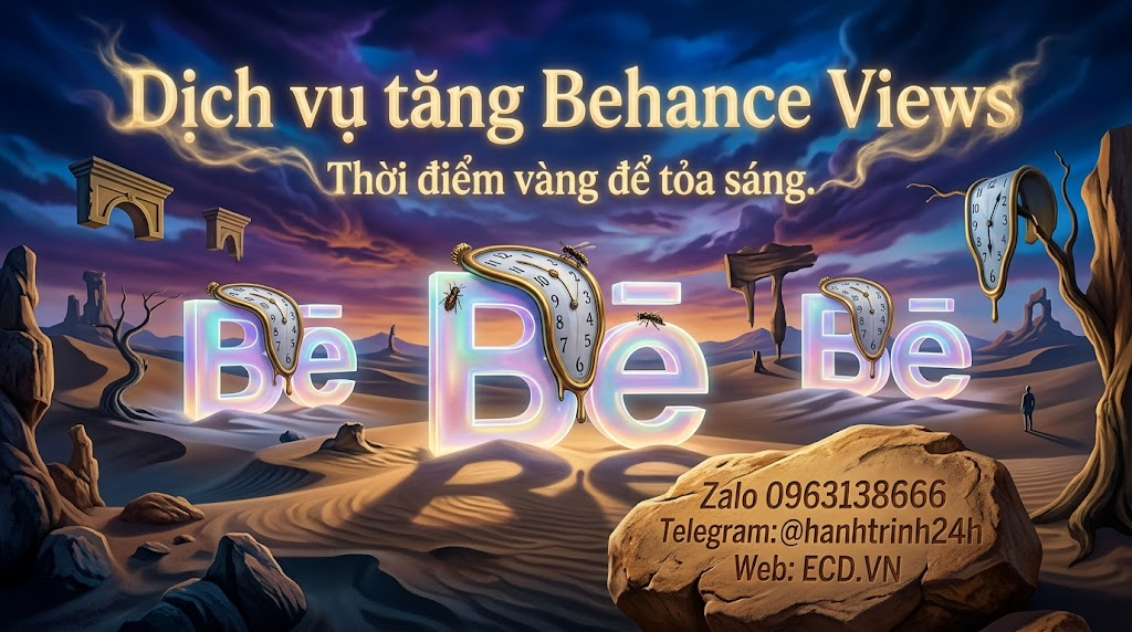 dịch vụ tăng behance views an toàn tăng follower