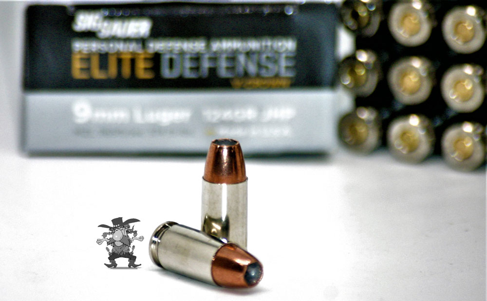 Mm Sig Sauer V Crown Elite Defense Mm Grain Nickel Jhp Rds Pistol Ammunition At