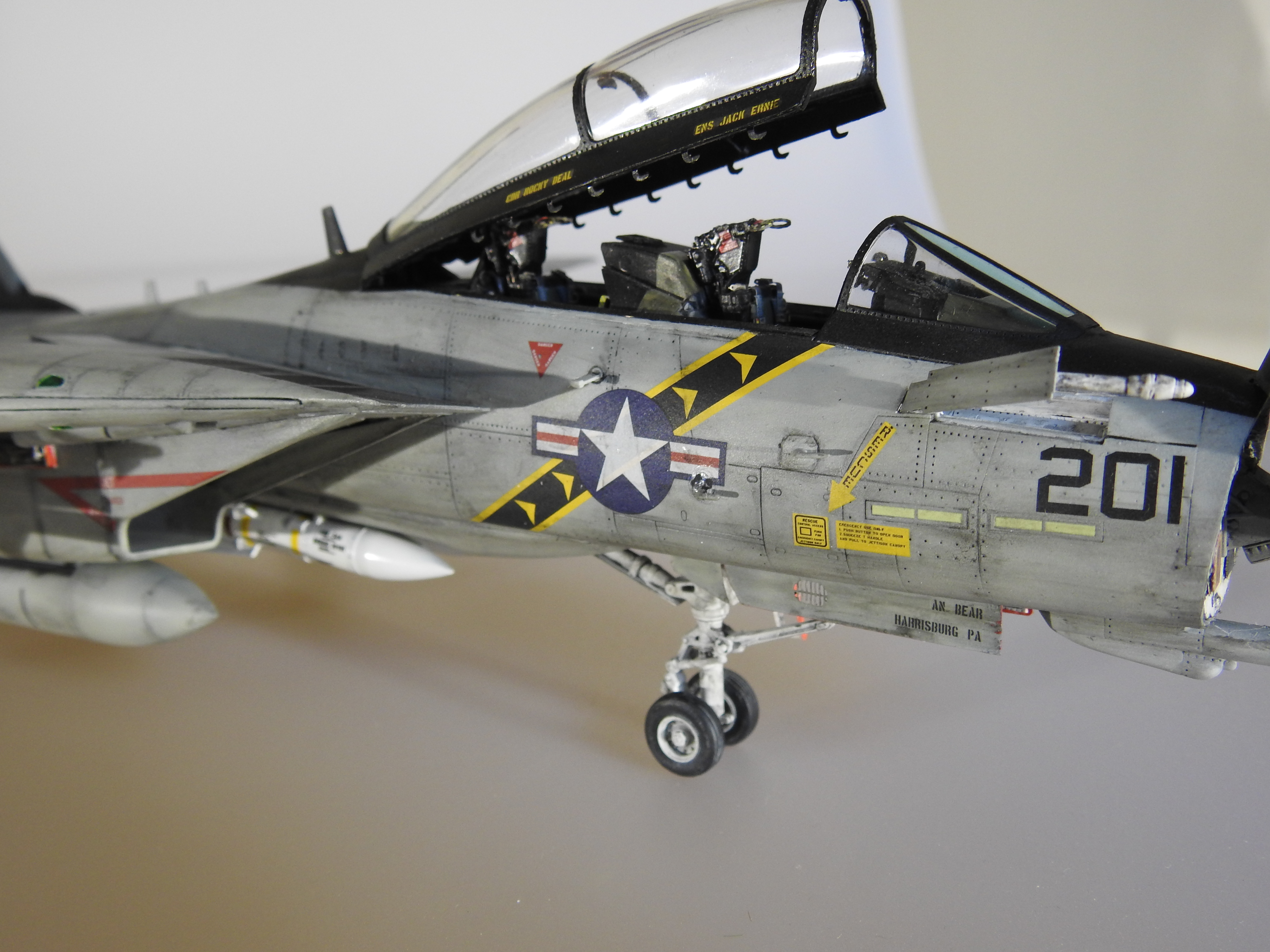 F-14A Danger Zone, Eduard, 1/48 - Klar DSCN7302