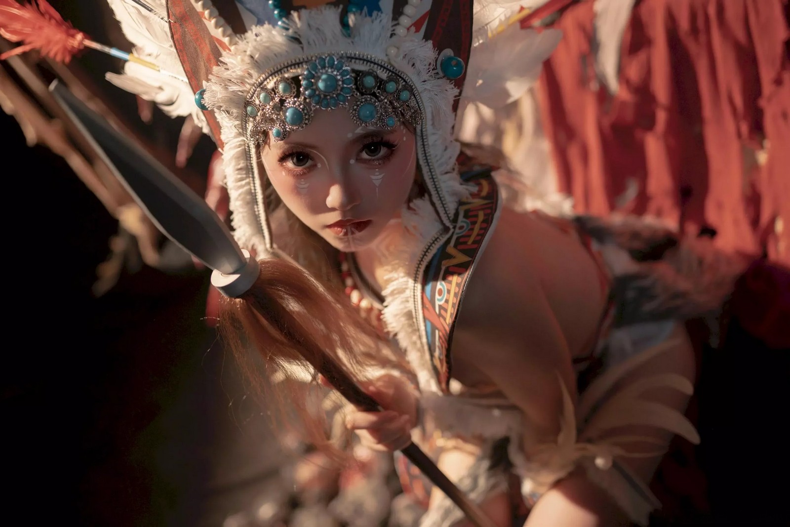Bangni邦尼 – 印第安（紫舞龙）Cosplay 写真集（99P-355.3MB）插图2