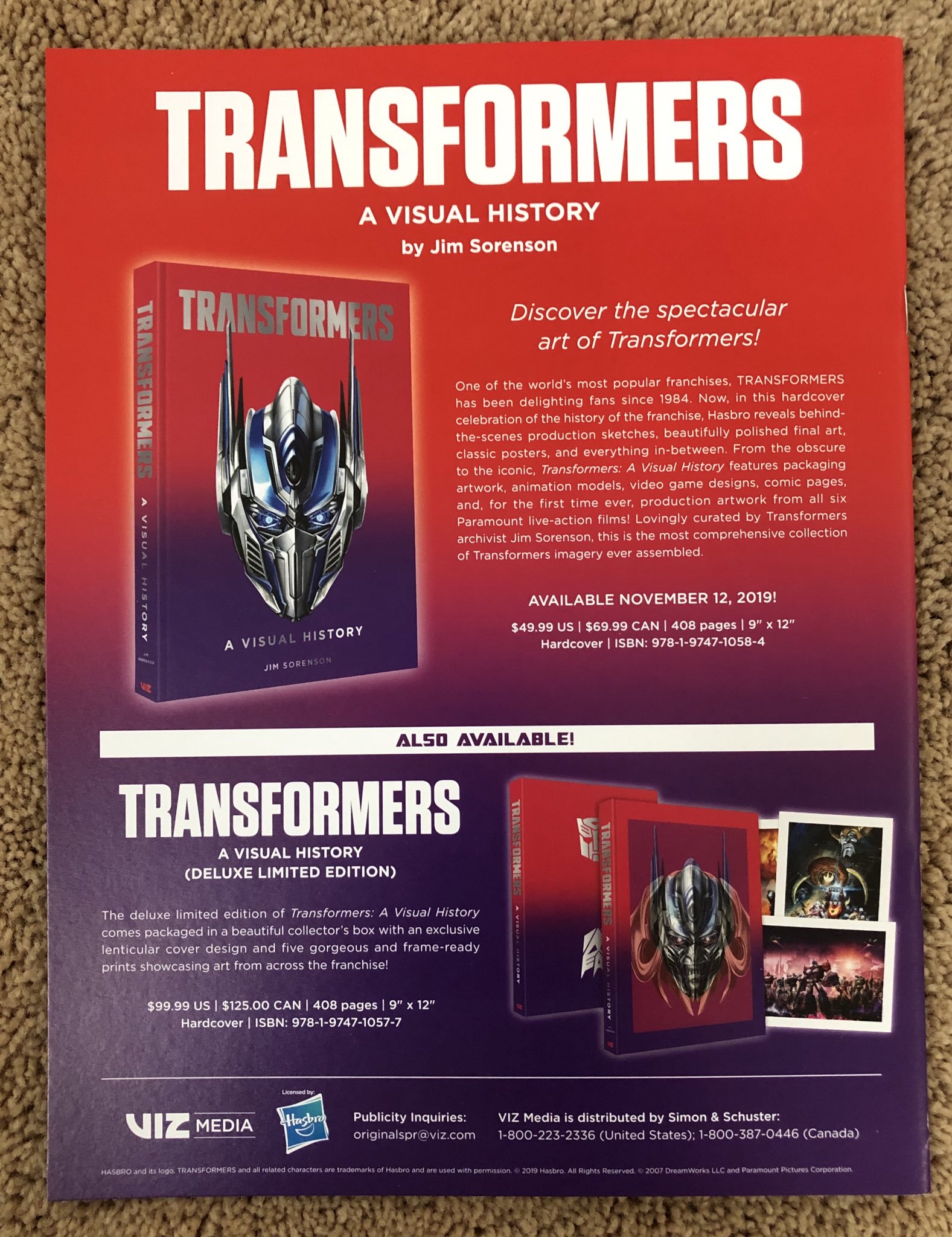 Transformers - Colección de comics y varios extras