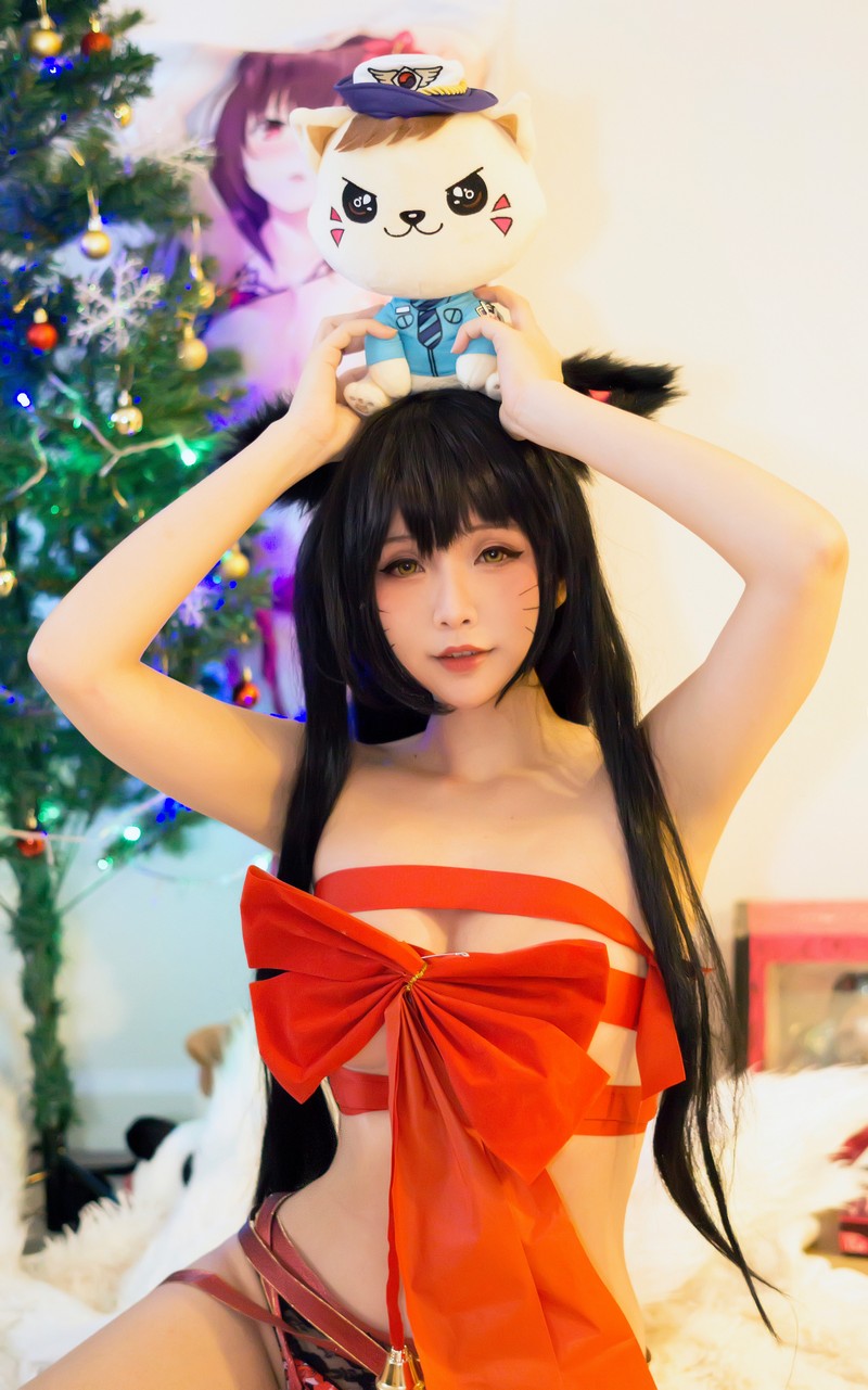 Hana Bunny 礼物阿狸 Cosplay写真｜Ahri Present 高清图片合集[10P-31.2M]插图3