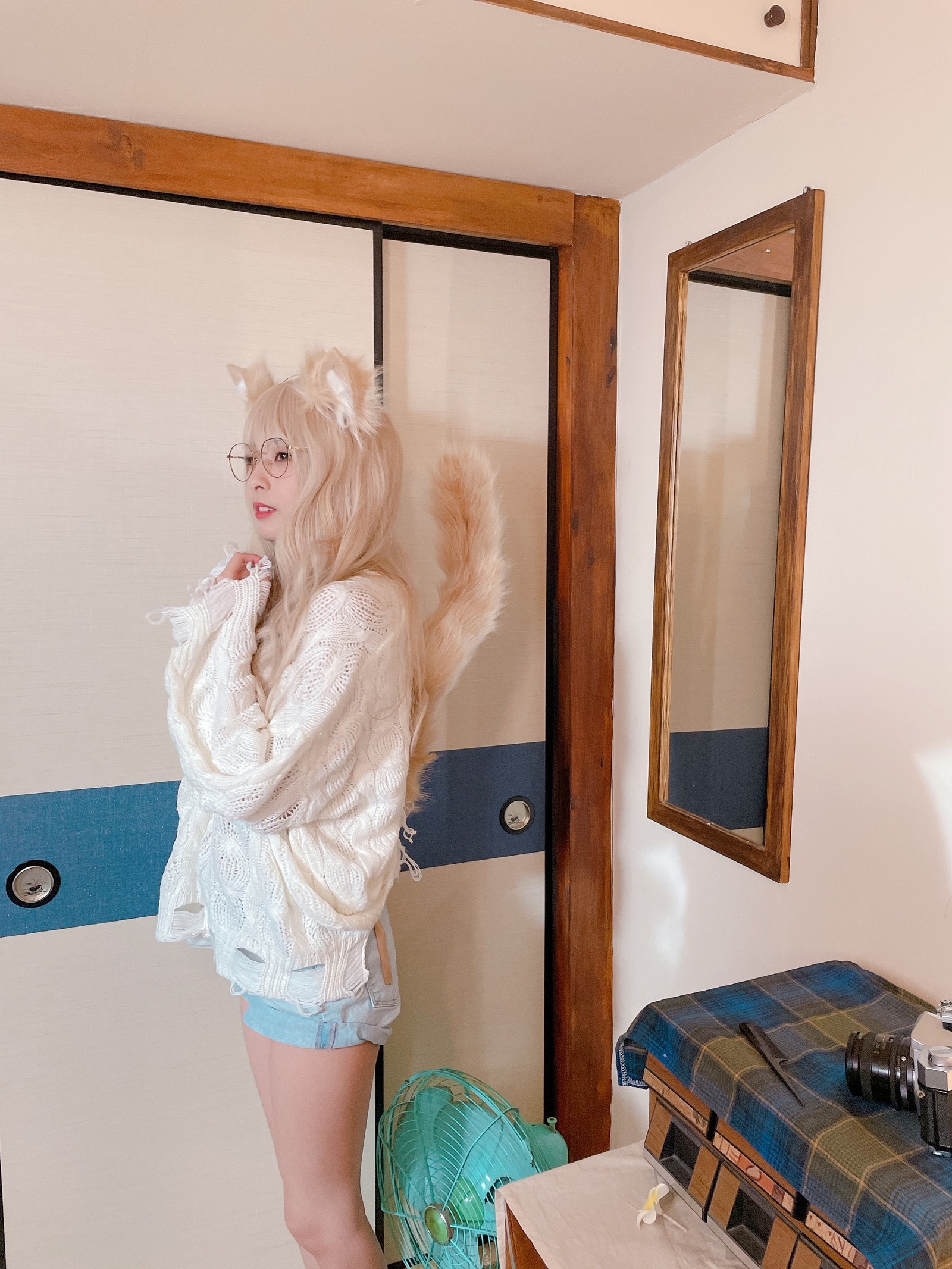 泥泥汝 猫女 主题 Cosplay 写真＋视频合集｜高质量图集（372P｜12V｜1.09GB）插图9