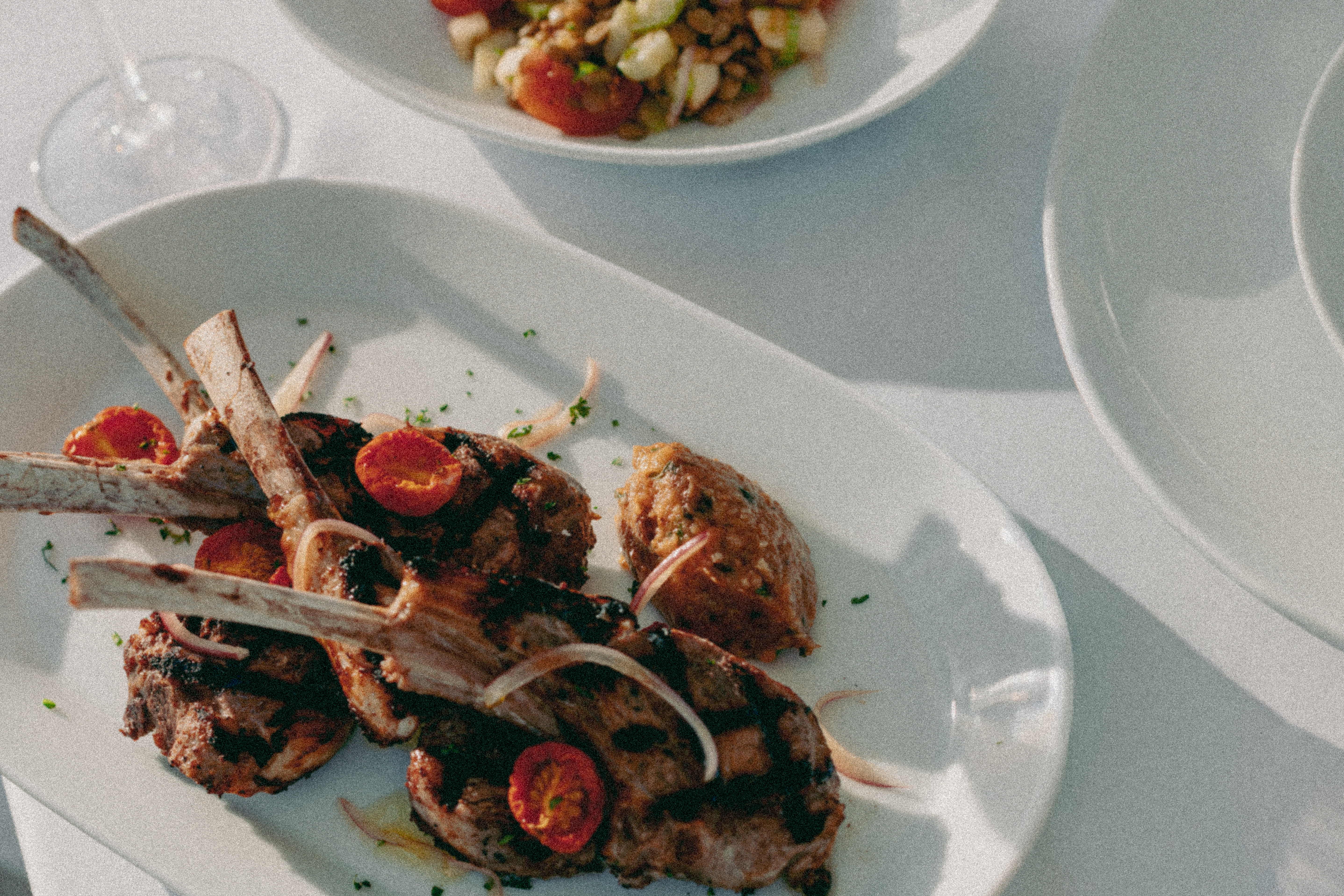 Tropical Garden Restaurant Setting