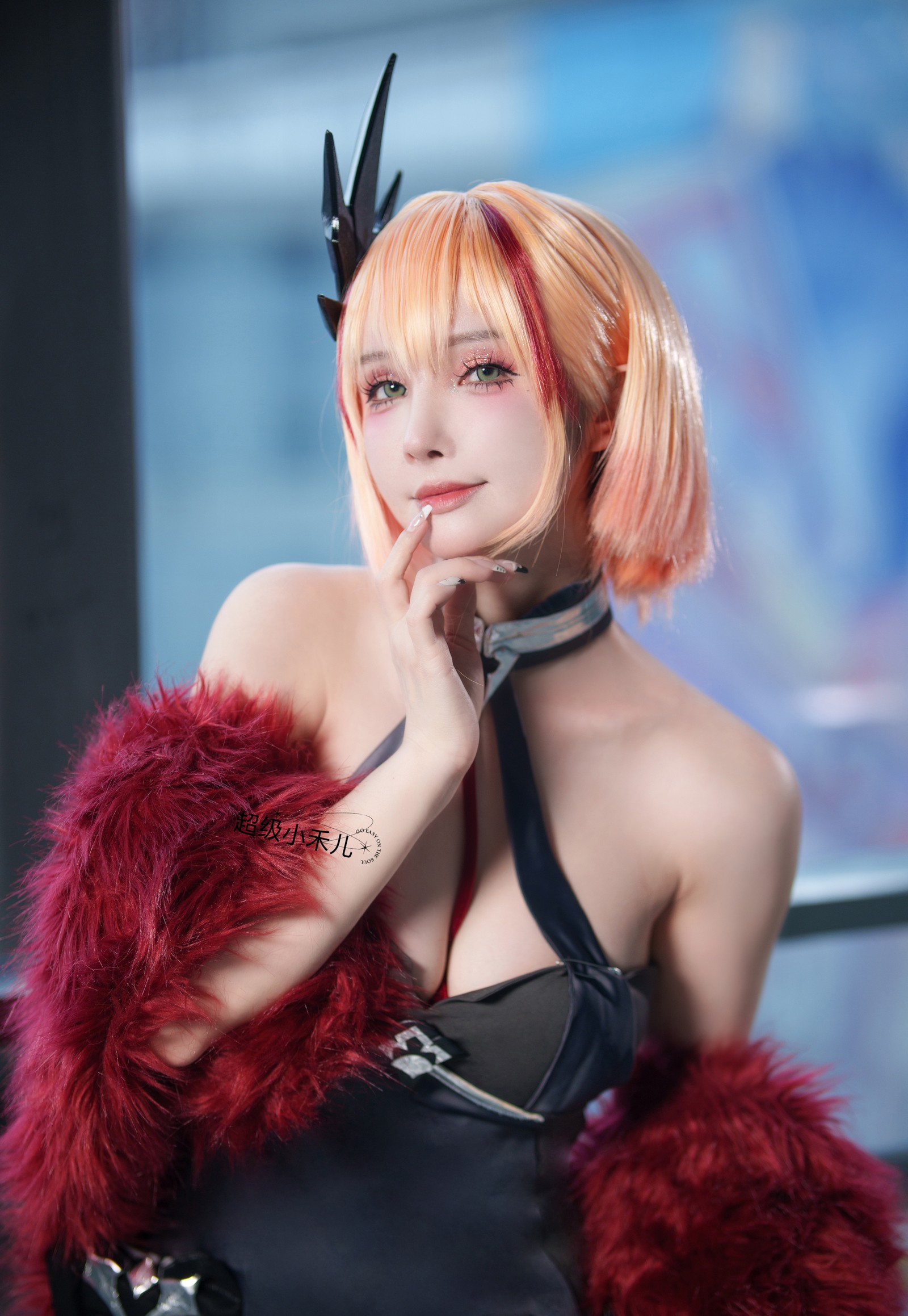 一千只猫薄禾写真 – 碧蓝航线 罗恩苍翠 Cosplay 高清写真（16P / 52.3MB）插图3