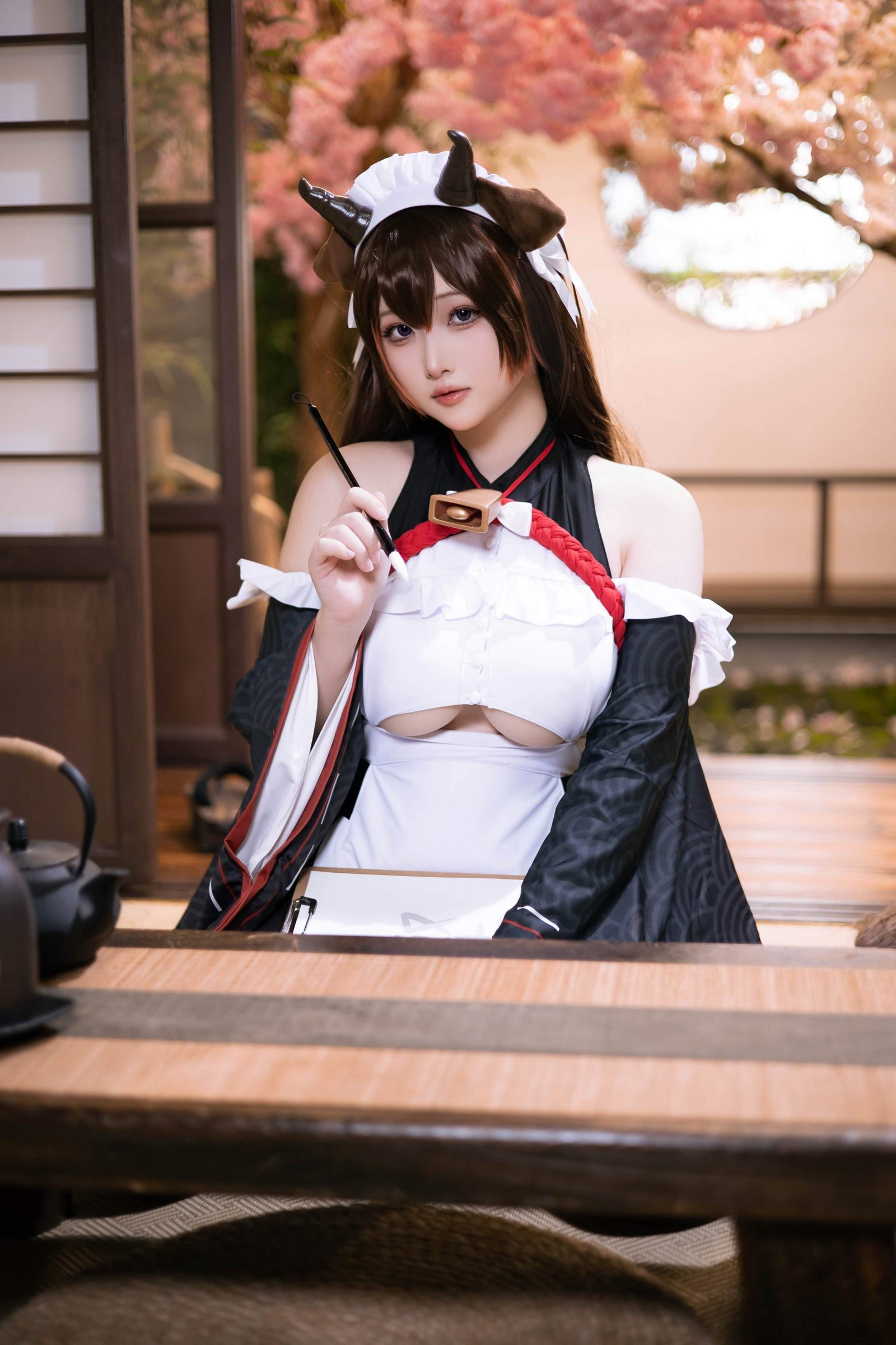 屿鱼 Yuyu 碧蓝航线 㭴 Cosplay 写真图集（17P｜28MB）插图4