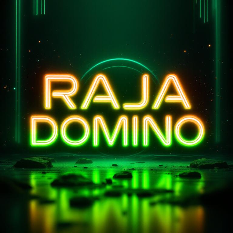 Banner Aplikasi RAJA DOMINO dengan akses permainan digital
