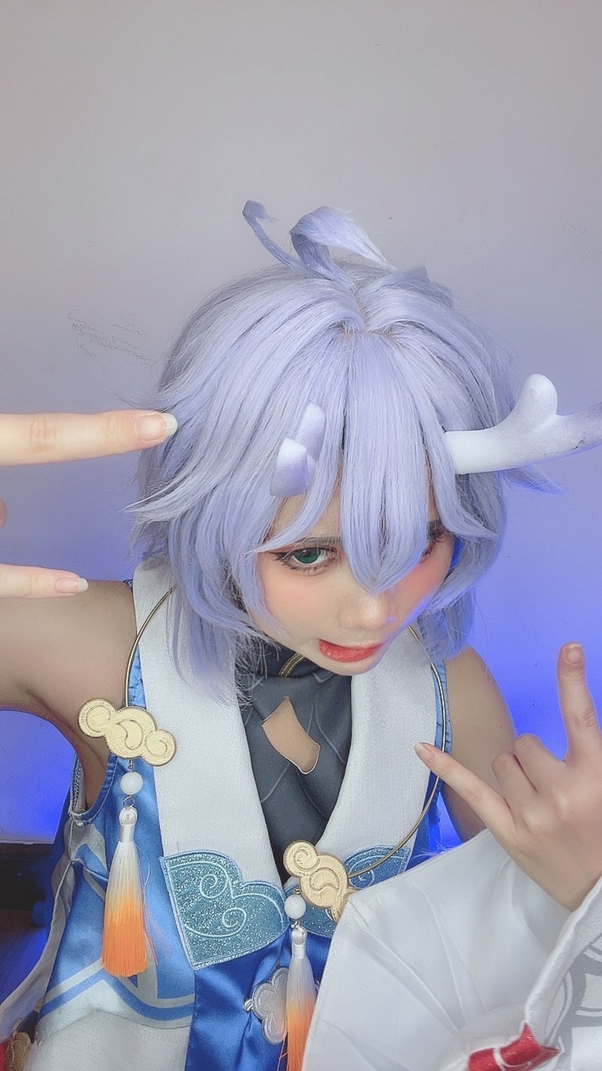 PoppaChan Bailu Cosplay Deluxe (Honkai Star Rail) – 155 Photos 12 Videos 459MB插图