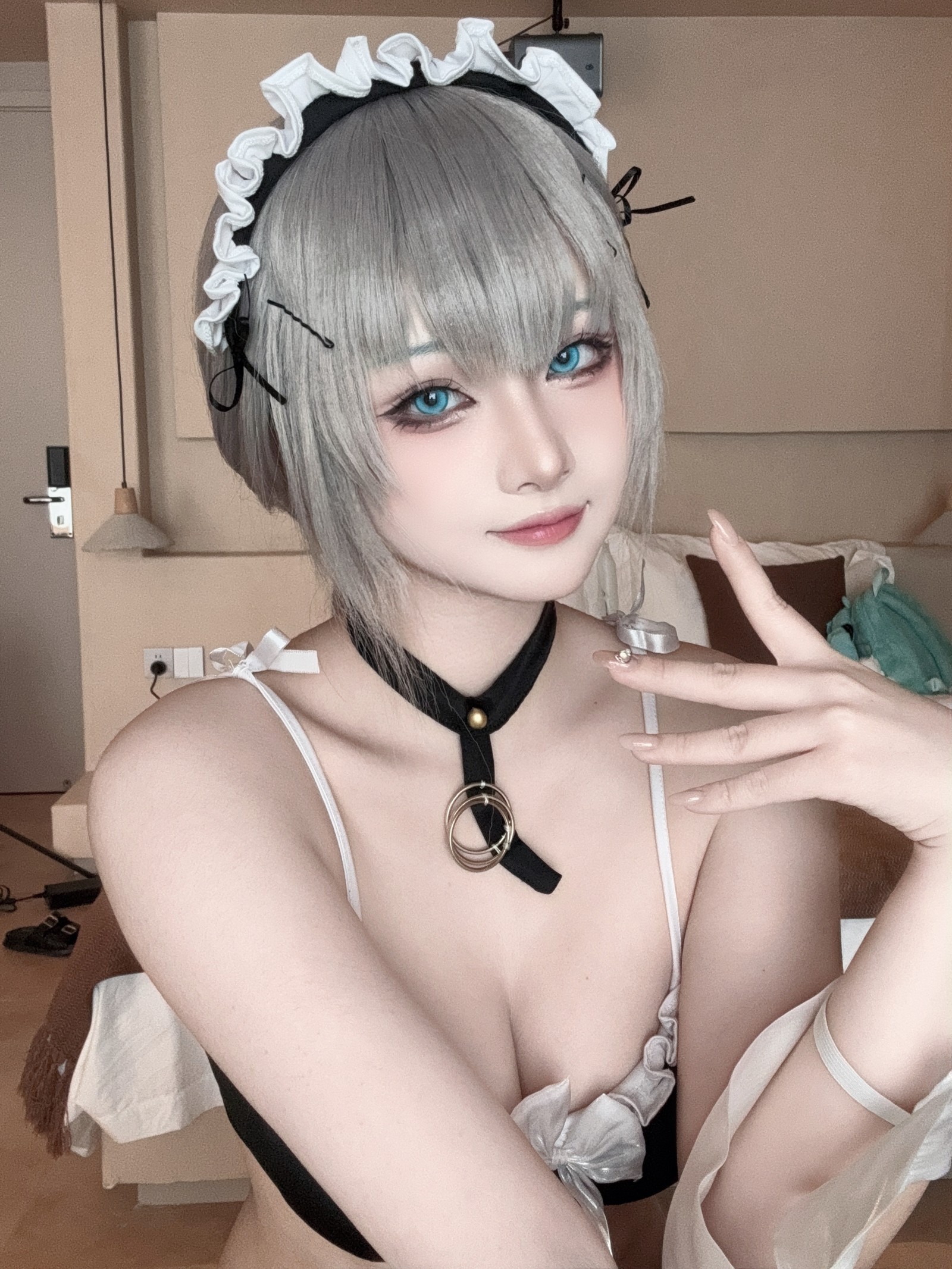 屿鱼 Yuyu 碧蓝航线 曼彻斯特 泳装 Cosplay 写真集（50P｜365MB）插图8