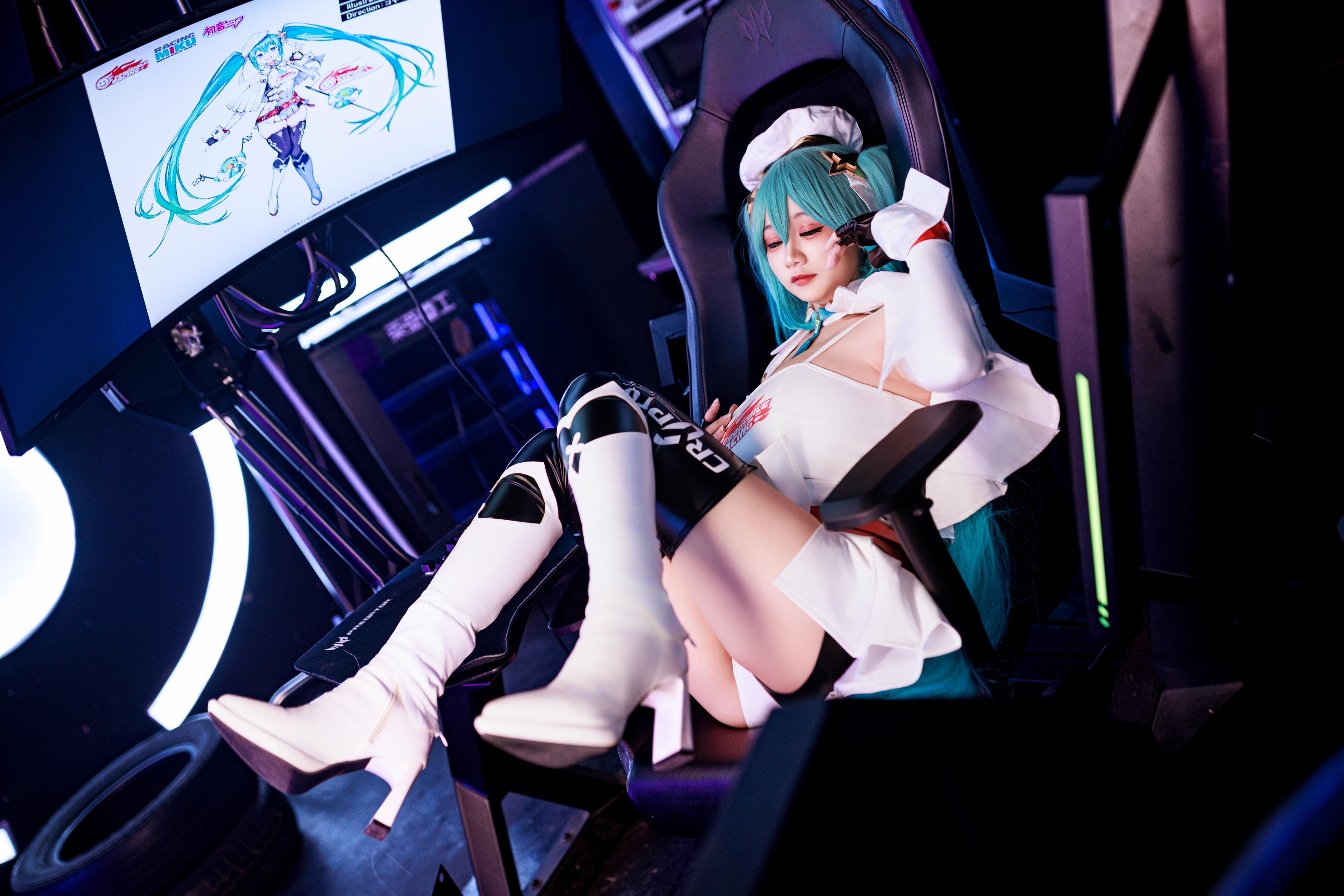 阿雪雪 NO.004 赛车MIKU 14