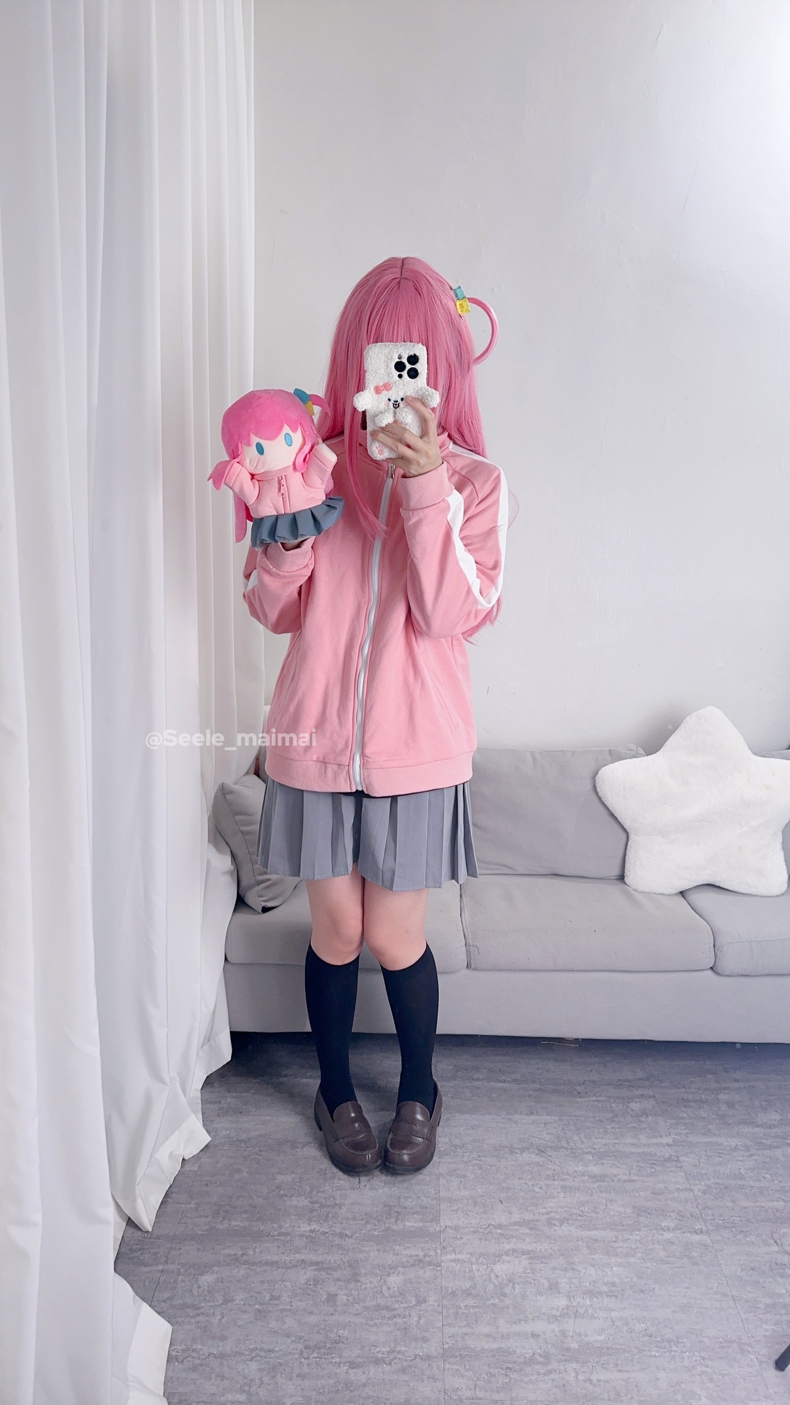 Seele麦麦波奇酱 Cosplay 写真｜可爱系高分辨率套图（18P-68.5M）插图2