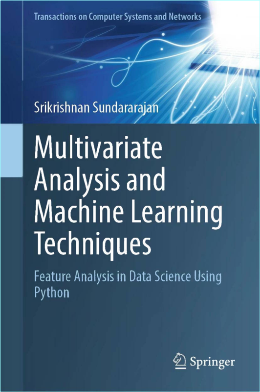 Sundararajan S Multivariate Analysis And ML Techniques Using Python 2025